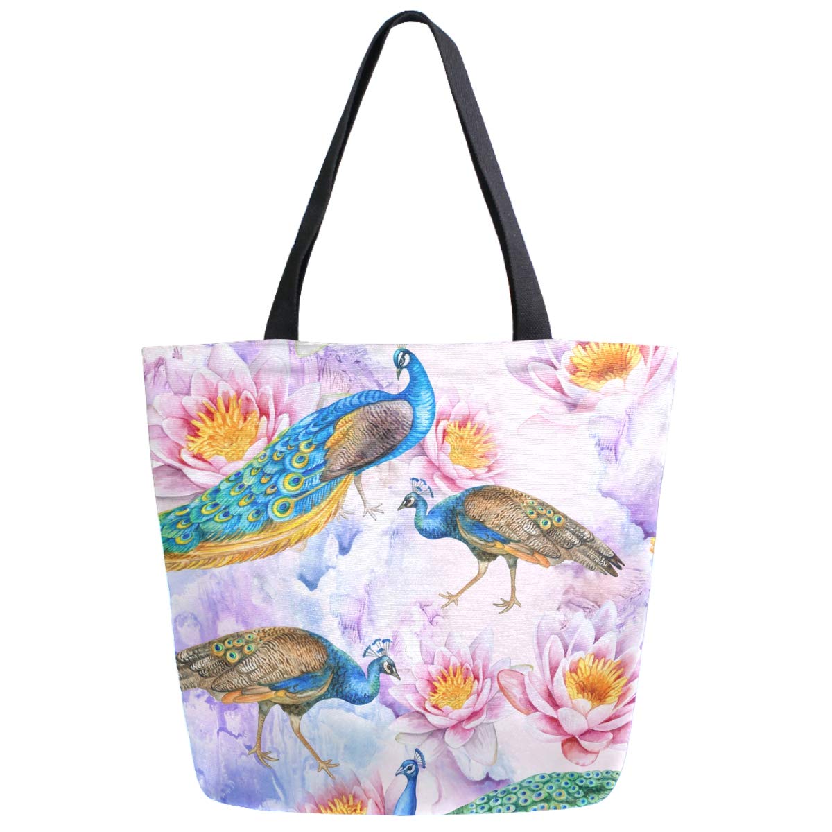 Stylish Printed Extra Large Shoulder Tote Bag for Women - Beach Travel, Gym, Grocery Shopping, Work & Weekend Getaways | Durable & Spacious Carryall for Everyday Use