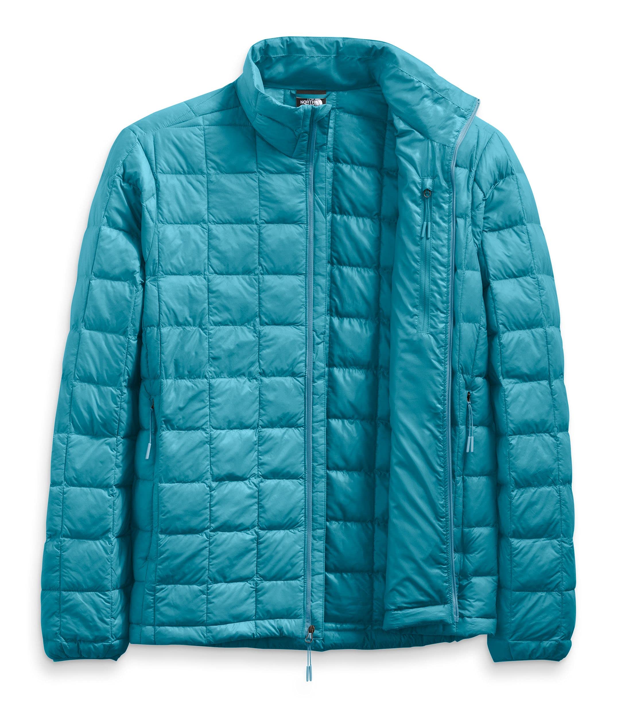 THE NORTH FACE ThermoBall Eco Jacket for Men - Waterproof Lightweight Insulated Winter Jacket, Storm Blue, Size X-Large - Perfect for Hiking, Camping & Outdoor Adventures