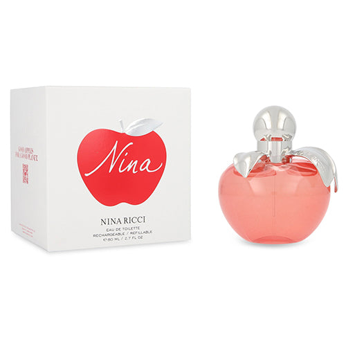 Nina by Nina Ricci - 80ml Eau de Toilette for Women | Floral Fragrance for Daytime & Evening Wear, Date Nights & Special Occasions