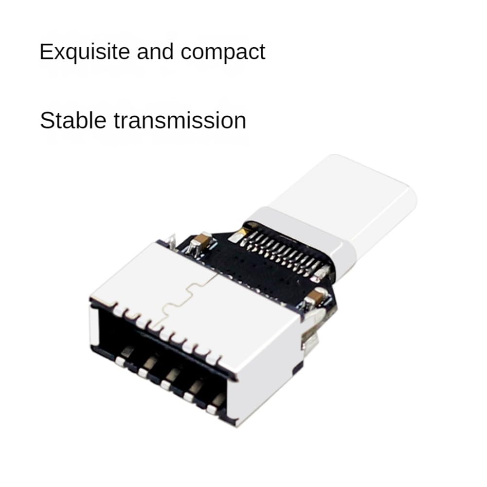 USB 3.2 Type-C Male to Type-E Female Adapter 20Gbps - Front Panel Computer Case Motherboard Expansion Connector - Perfect for PC Builds & Motherboard Upgrades