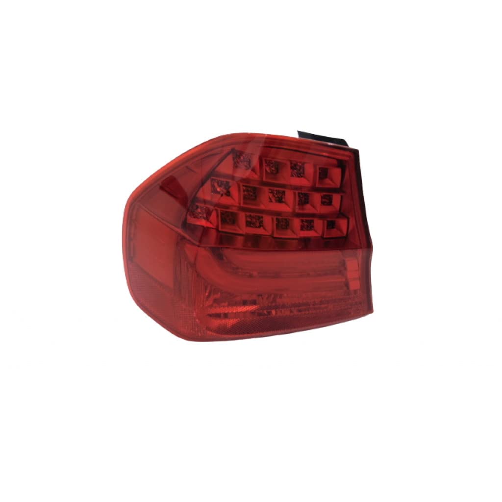 2009-2011 BMW 328i LED Tail Light Assembly - Driver Side Replacement (BM2818114 Compatible) | Bright & Durable Car Lights for Night Driving & Enhanced Safety