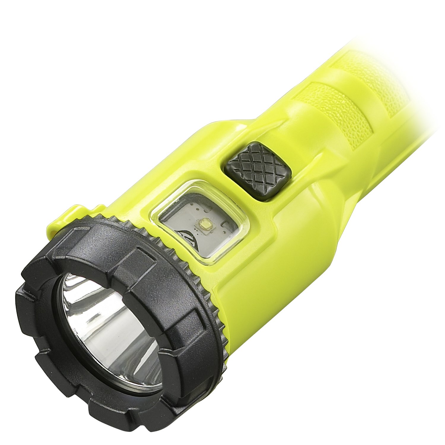 Streamlight 68751 Dualie 3AA 140-Lumen Intrinsically Safe Industrial Flashlight - Spot/Flood Beam, No Batteries, Yellow - Perfect for Hazardous Work Environments, Mining, Oil & Gas, and Emergency Use