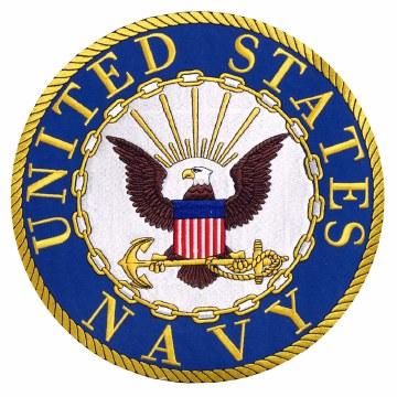 US Navy Embroidered Patch - Black Military Badge for Uniforms, Jackets & Backpacks | Perfect for Veterans, Collectors & Patriotic Gifts