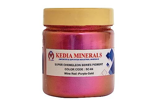 Kedia SC-04 Super Chameleon Color Shift Pigment Powder - 10g | Epoxy Resin, Soap Making, Bath Bombs, Candle, Auto Paint, Nail Art, Eyeshadow | DIY Crafts & Cosmetic Pigments for Stunning Color Effects