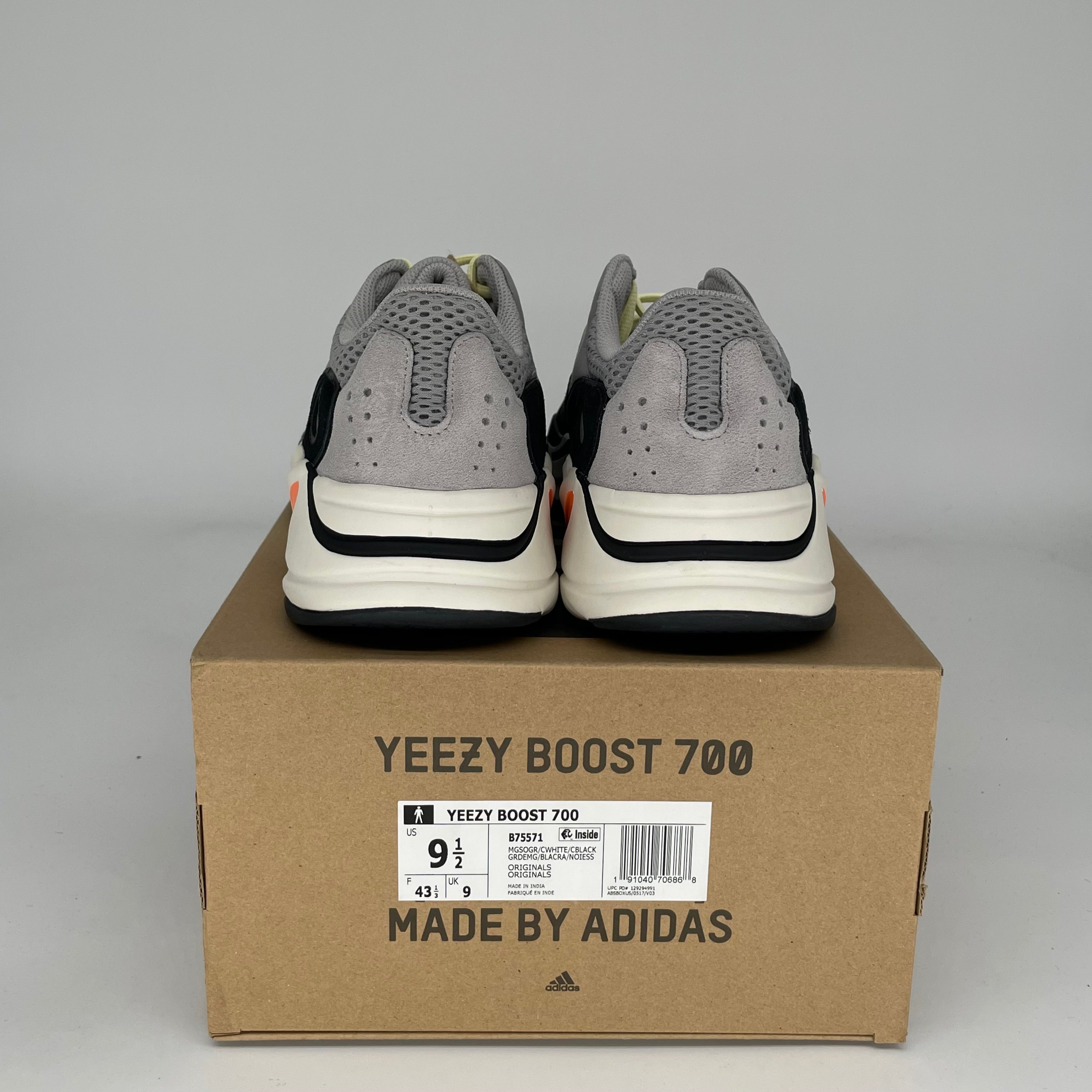 Adidas Yeezy 700 Wave Runner Sneakers - Men's Size 9.5 (B75571) | Comfortable Running Shoes for Casual Wear & Street Style Fashion