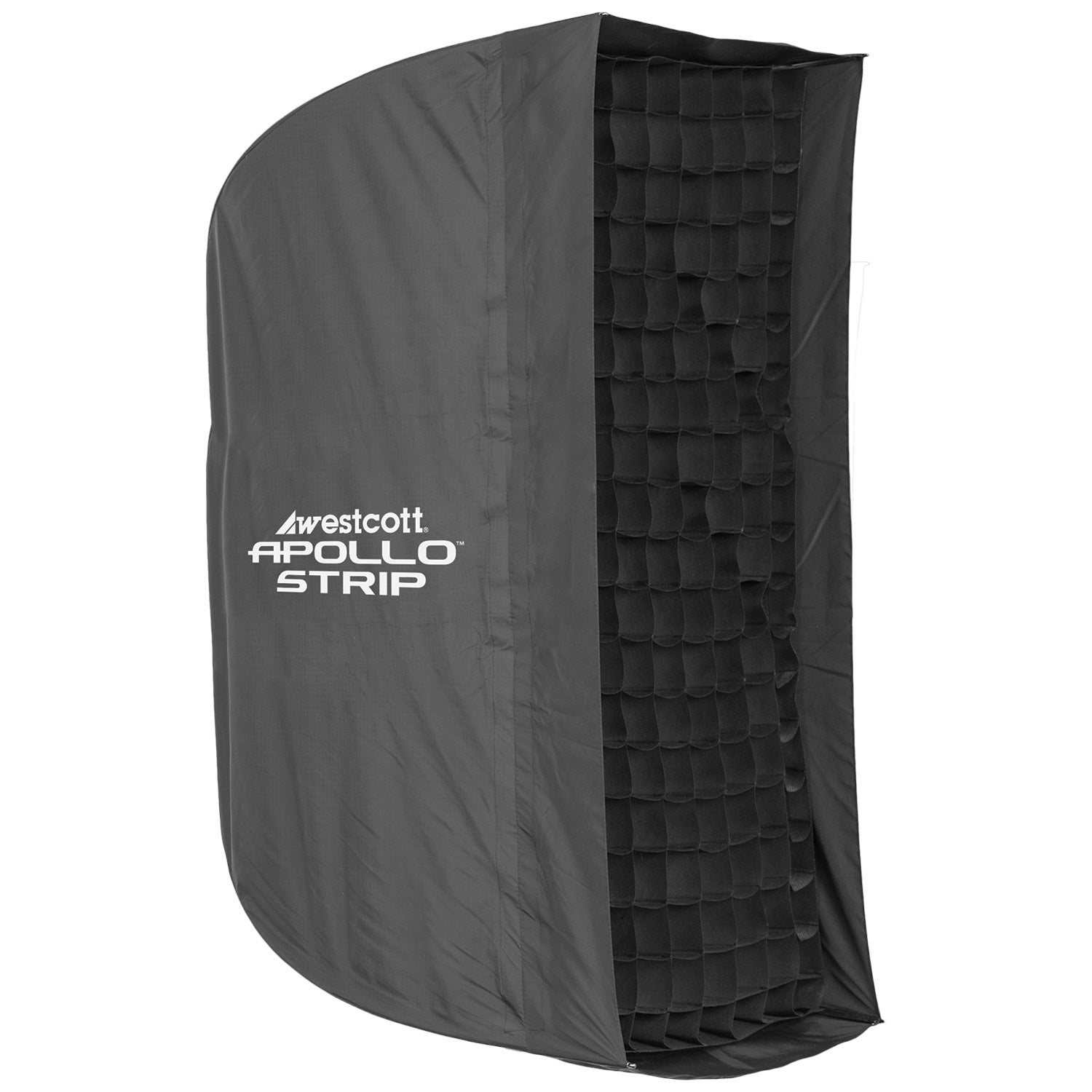 Apollo Strip Softbox with 40 Degree Grid (12 x 36) - Professional Photography Lighting for Studio, Portrait, and Product Shoots - Perfect for YouTube Videos and Commercial Photography