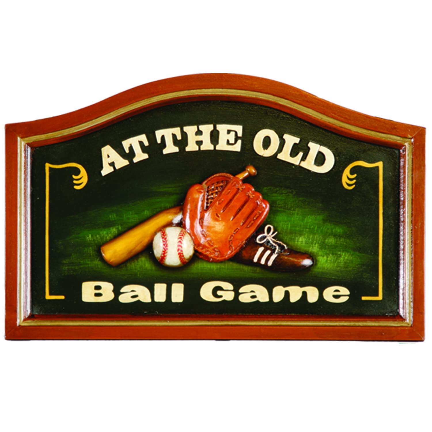 Vintage Baseball Pub Sign Design - Classic Sports Bar Decor for Home, Man Cave & Game Room