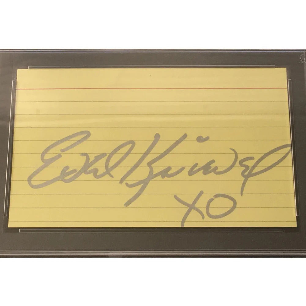 Evel Knievel Authentic Hand Signed Autograph Cut Signature with PSA COA - Collectible Memorabilia for Sports Fans & Motorcycle Enthusiasts - Perfect for Framing, Display Cases, and Man Caves