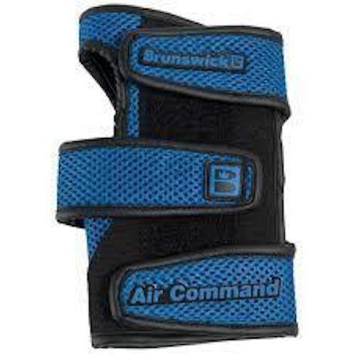 Brunswick Air Command Royal Left-Hand Mesh Wrist Positioner Bowling Glove - Perfect for Enhanced Control & Comfort in Competitive Bowling