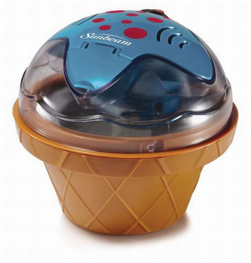 Sunbeam 1/2 Pint Electric Gel Ice Cream Maker - Make Homemade Sorbet, Yogurt & Frozen Treats - Perfect for Parties, Desserts & Family Fun