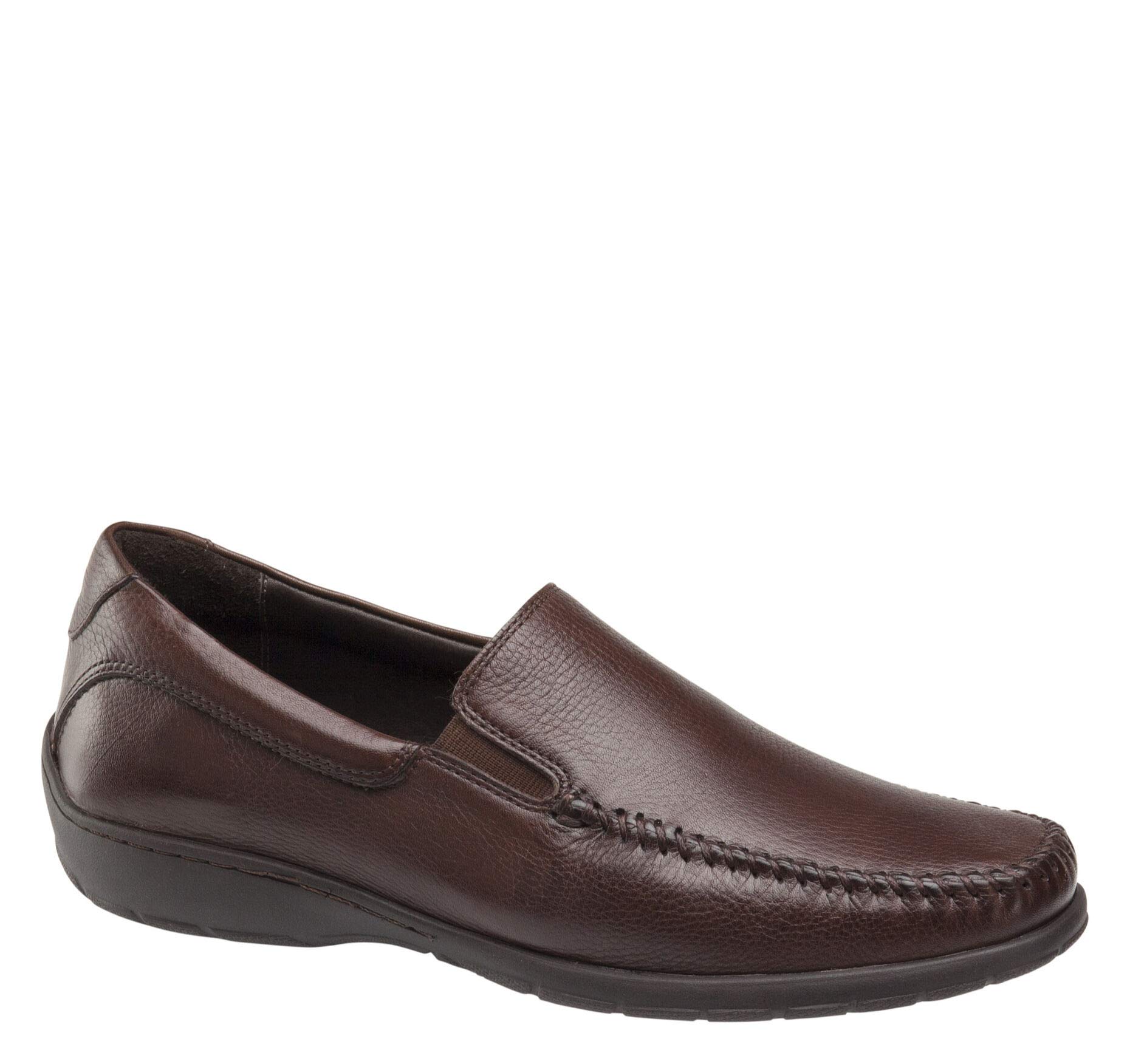 Johnston & Murphy Men's Crawford Venetian Loafers - Comfortable & Stylish Slip-On Dress Shoes for Business & Casual Wear