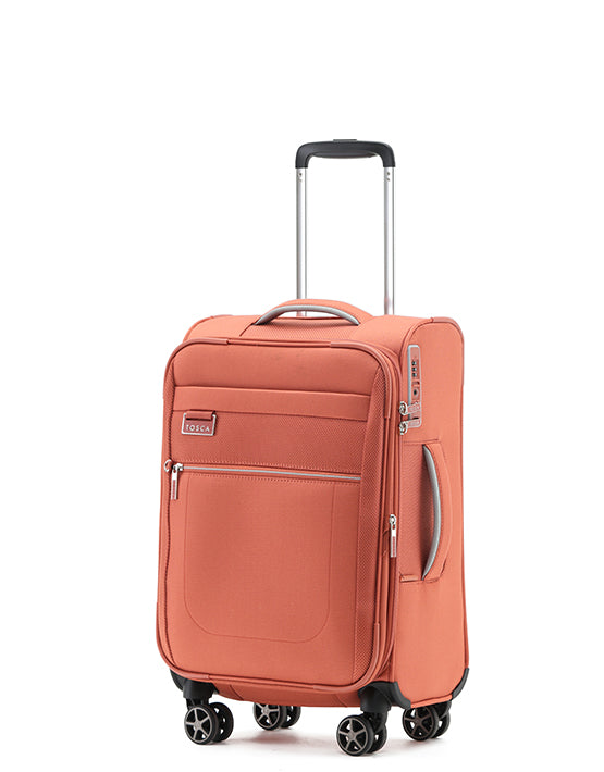 Tosca TCA720 Vega 21in Small Spinner Luggage - Lightweight Rust-Resistant Suitcase for Travel & Business Trips