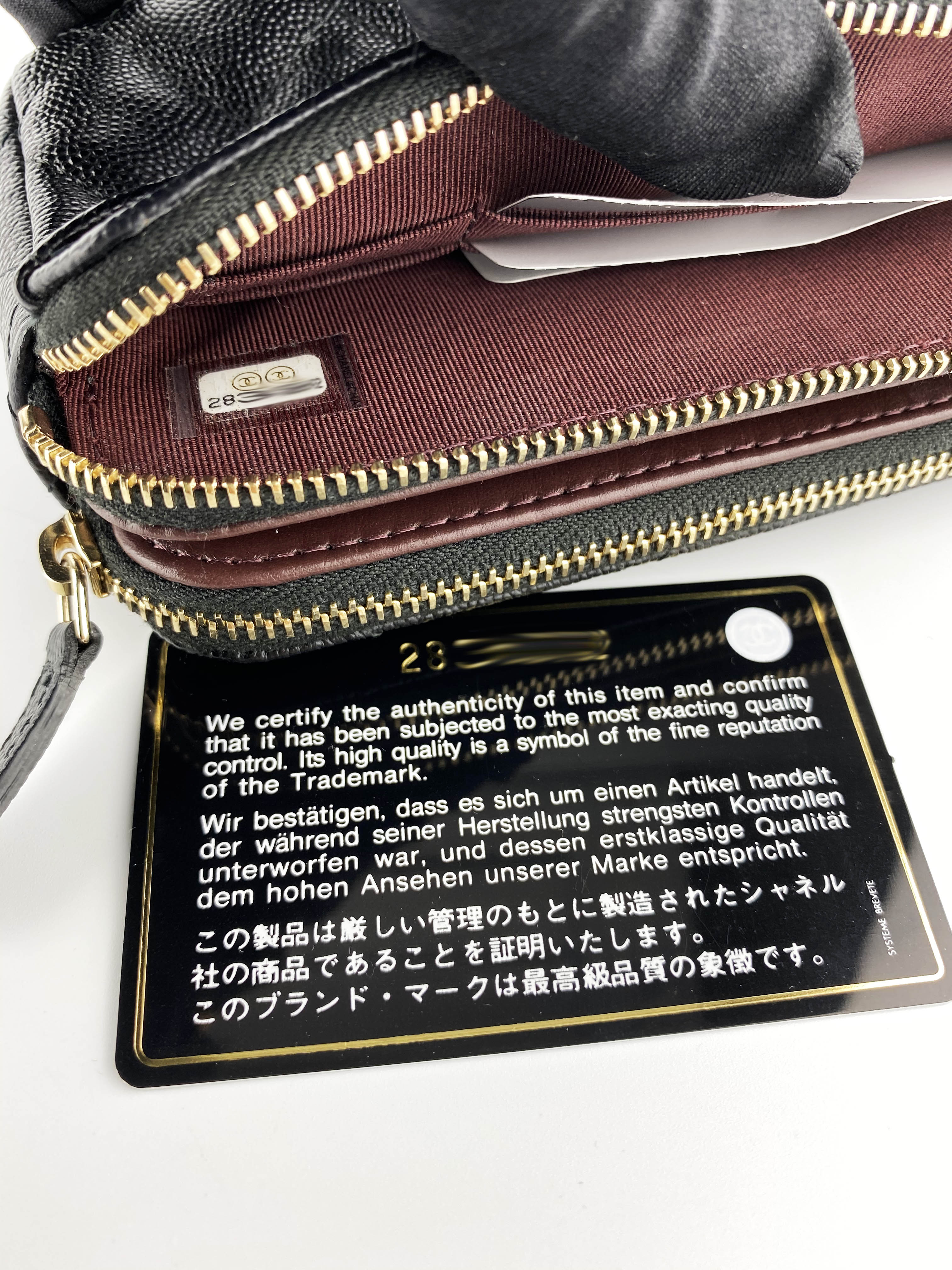Chanel Black Caviar Leather Wallet on Chain Crossbody Bag - Luxury Designer WOC for Women, Perfect for Parties, Date Nights & Everyday Use