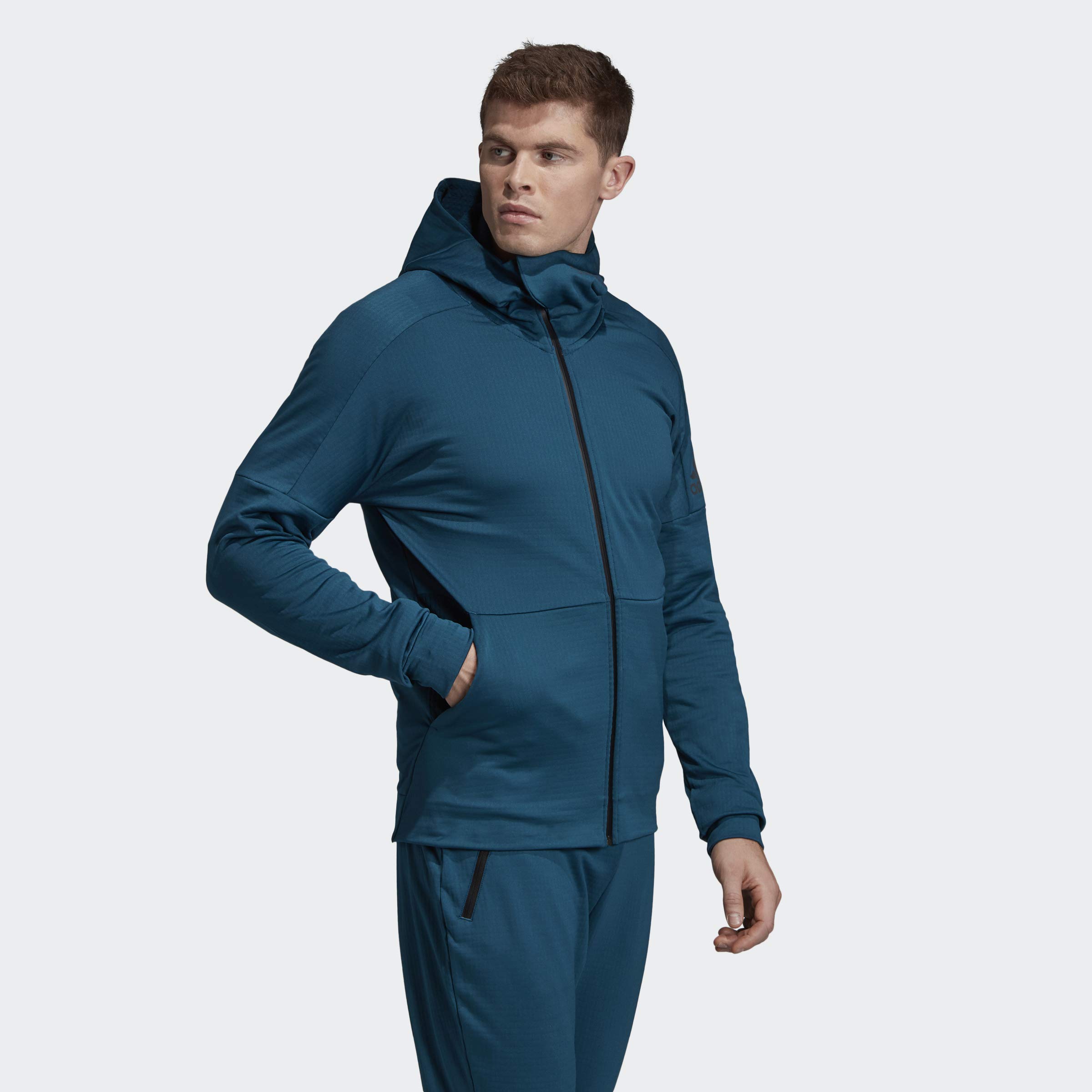 adidas Originals Men's ID Hoodie - Classic Fit, Lightweight & Comfortable for Casual Wear, Gym, and Outdoor Activities