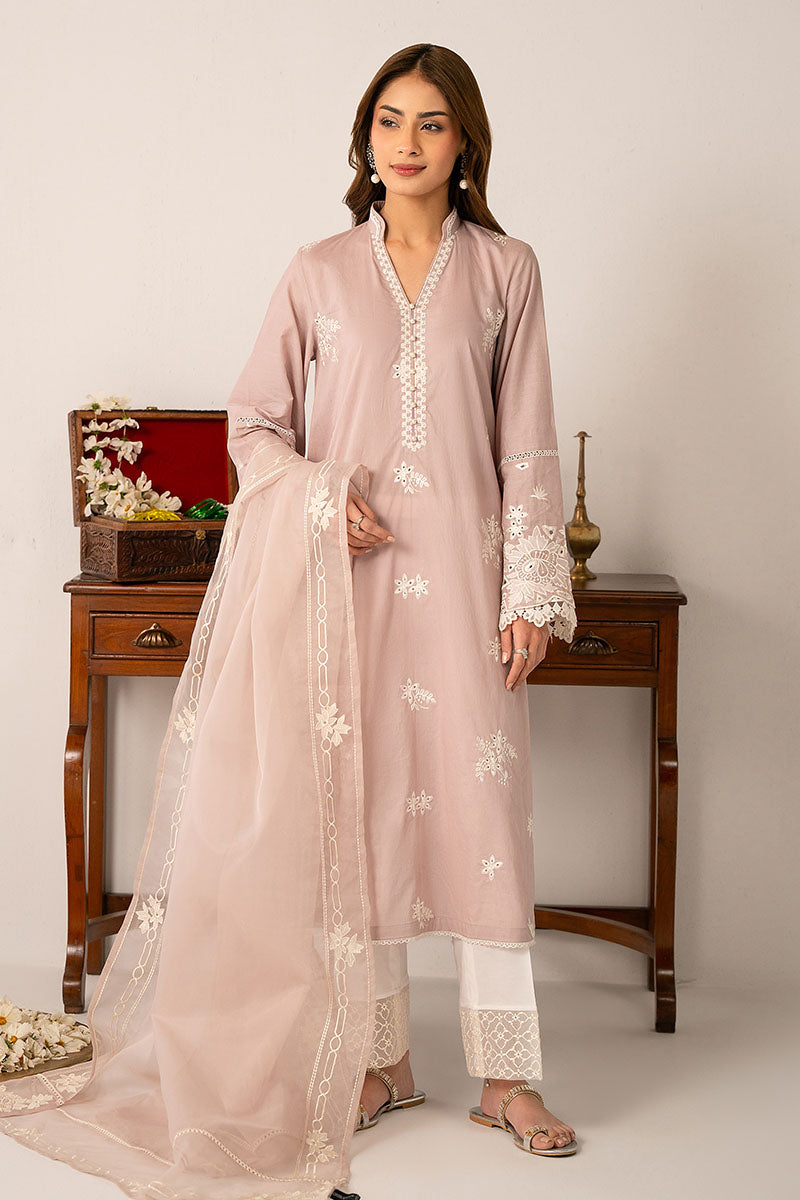 Elegant Burnished Mellow 2-Piece Set (Shirt & Dupatta) - Perfect for Festive Occasions, Weddings & Cultural Events