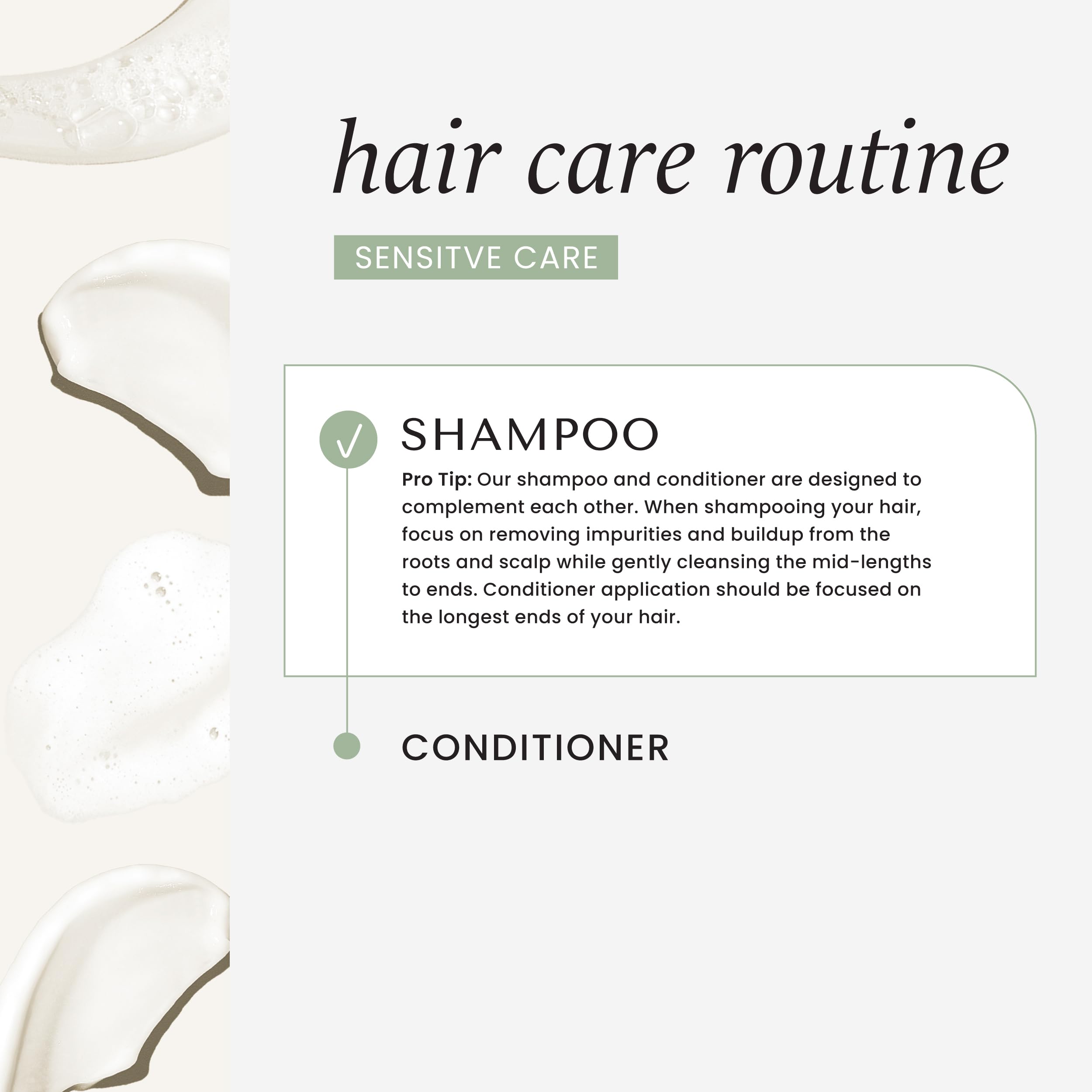 HASK SENSITIVE CARE Shampoo & Conditioner Set - Fragrance Free, Paraben Free, Vegan, Color Safe, Gluten Free, Sulfate Free, Cruelty Free Hair Care for Sensitive Scalp - Perfect for Daily Use & Color-Treated Hair