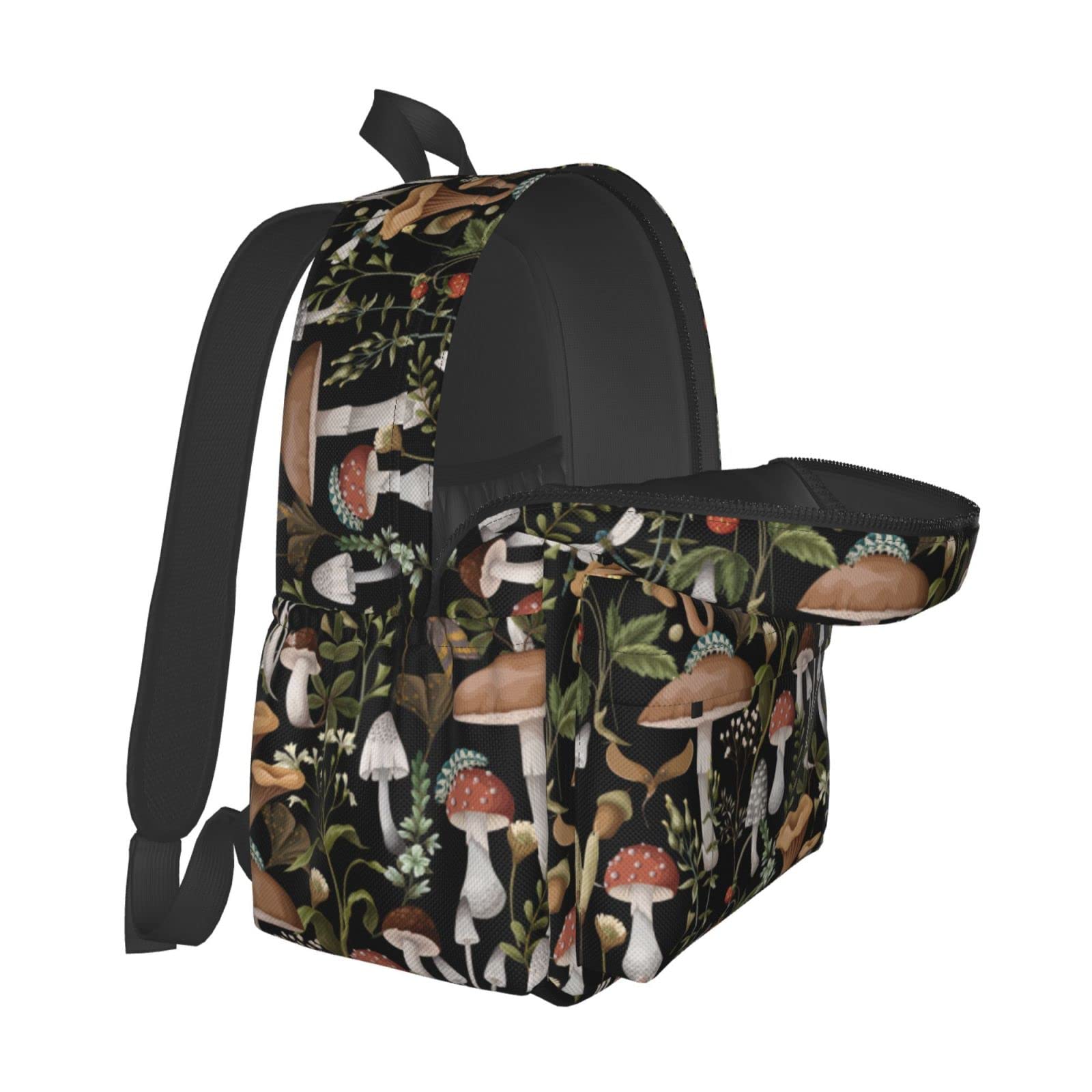 Lightweight Mushroom Backpack - Waterproof Laptop Book Bag for Men & Women, Perfect for Travel, School & Daily Use