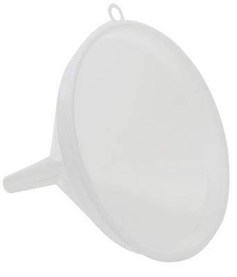 Kartell 212145 HDPE Funnel - 230mm Diameter Laboratory & Industrial Chemical Funnel, Durable Plastic for Liquid Transfer (Case of 12) - Perfect for Labs, Factories & DIY Projects