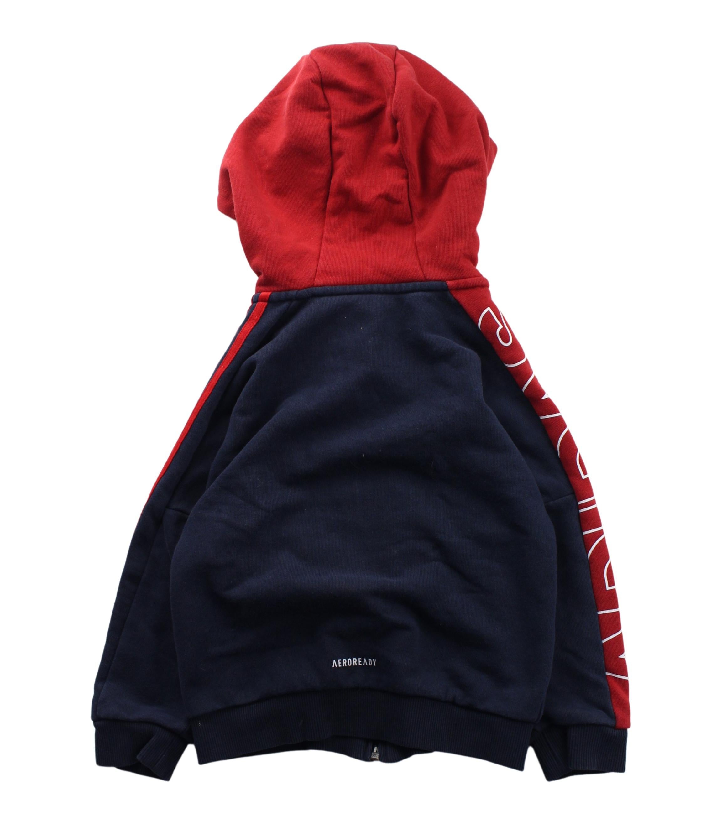 Adidas Zippered Sweatshirt for Toddlers 2T-3T - Cozy Pullover Hoodie for Boys & Girls - Perfect for Playdates, Daycare & Outdoor Activities