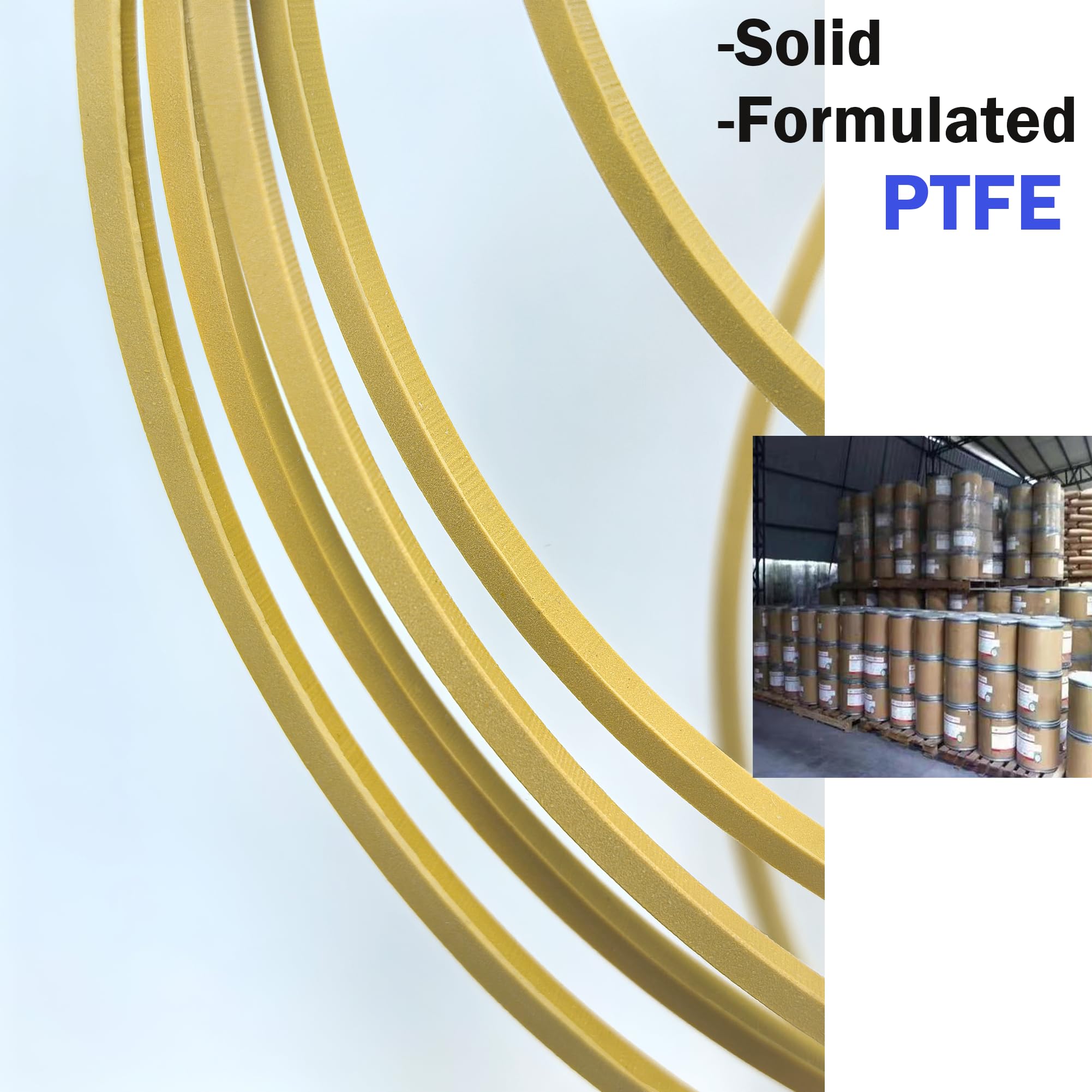 Edwards nXDS15i Oil-Free Scroll Pump Tip Seal Kit - Replacement for Orbiting & Fixed Scrolls - Industrial Vacuum Pump Rebuild Parts - Yellow (2-Piece Set) - Ideal for Laboratory, Semiconductor & Medical Equipment Maintenance