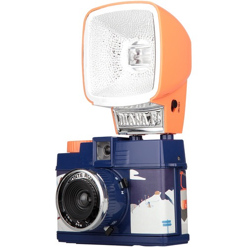 Lomography Diana Mini 35mm Film Camera with Built-in Flash (Monte Rosa) - Vintage Style Photography for Travel & Creative Shooting