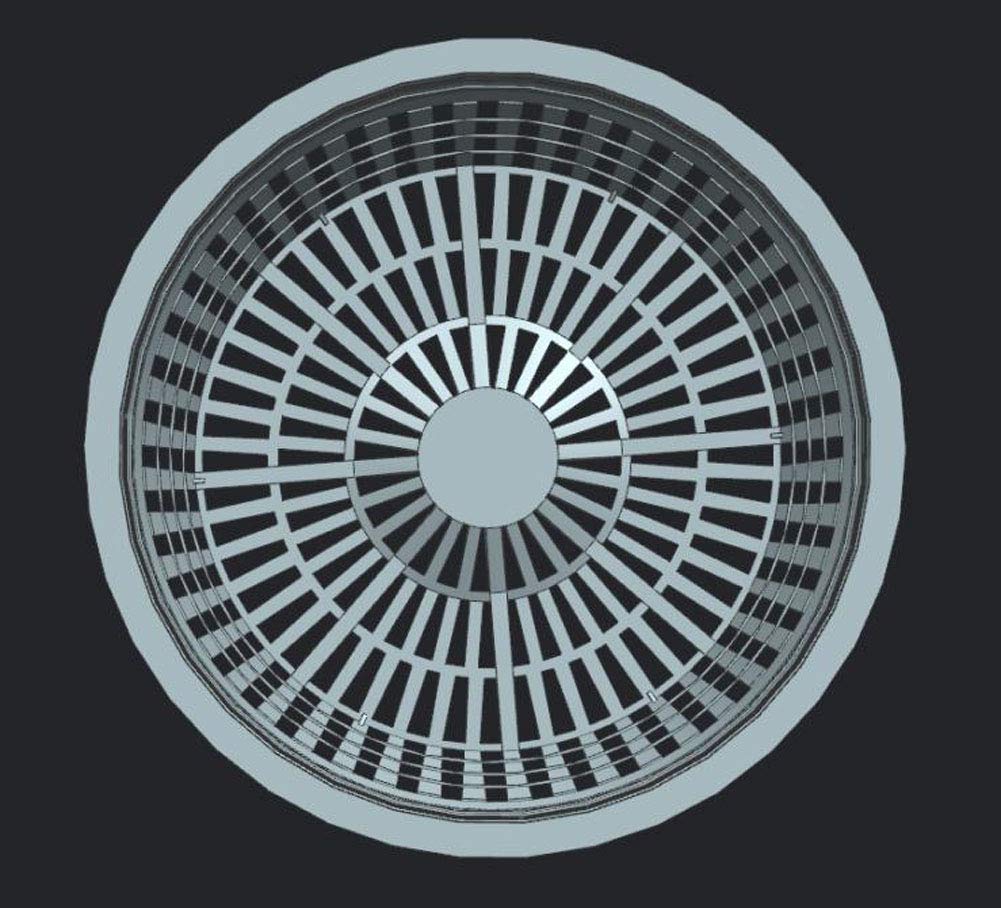 50 Pack HORTIPOTS 5 Inch Net Pots with Free Reflective Lids - Hydroponic Mesh Cups for Indoor Herb Garden, Seed Starting & Hydroponics System (Round Design, Raised Center Bottom)
