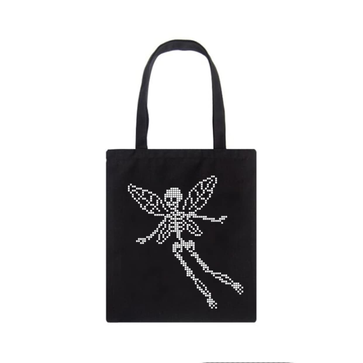 Fairy Grunge Tote Bag - Canvas Aesthetic Accessory for Outfits & Travel