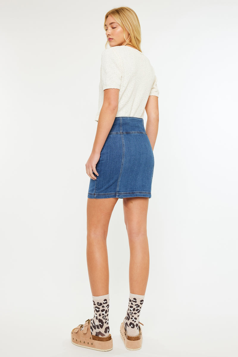 Bella High Rise Lace Up Corset Skirt for Women - Sexy Bodycon Pencil Skirt with Adjustable Lacing | Perfect for Date Night, Clubwear & Fashion Outfits