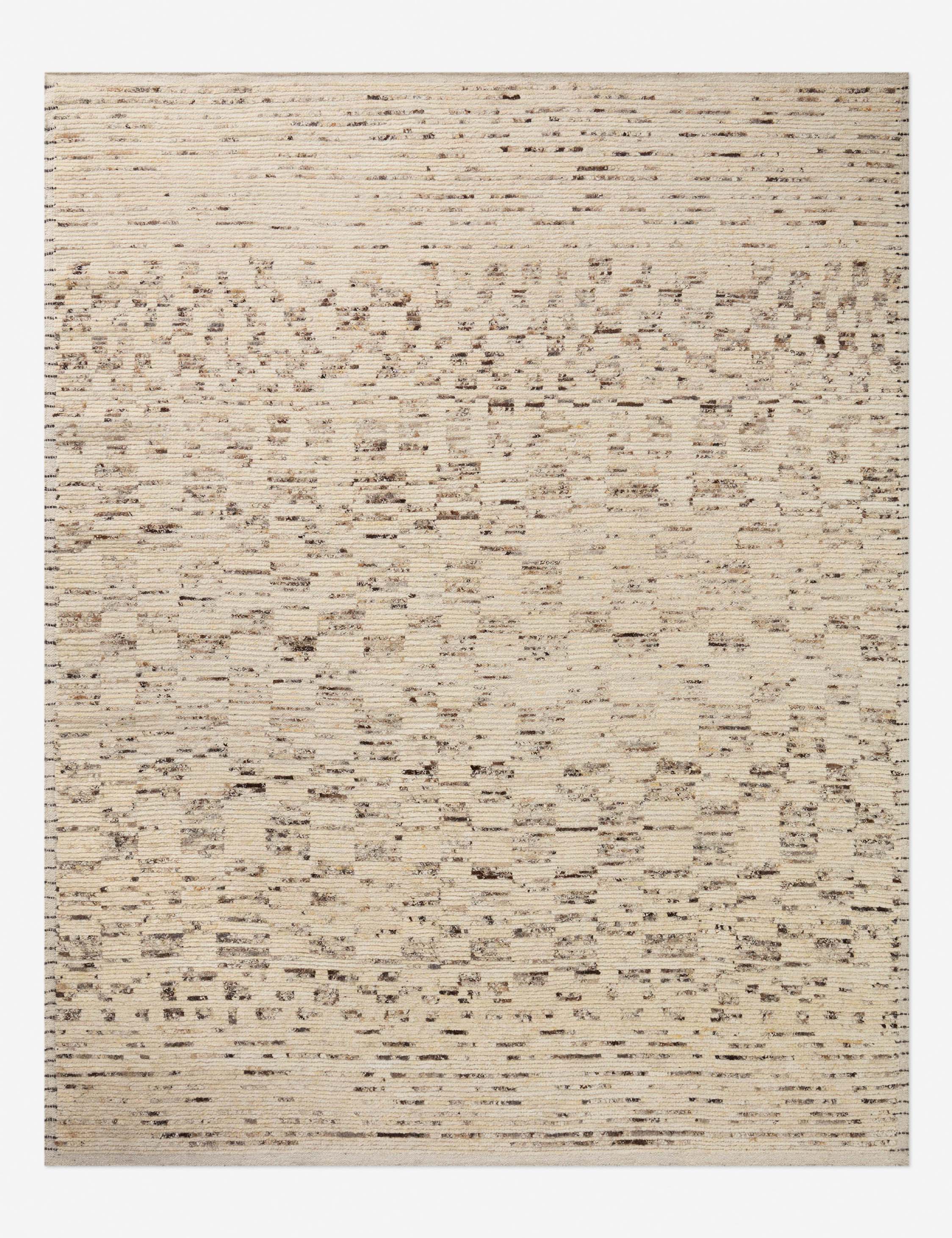 Briyana Hand Knotted Wool Rug by Amber Lewis x Loloi | Bohemian Chic Area Rug for Living Room, Bedroom & Home Decor | Soft & Durable Floor Covering