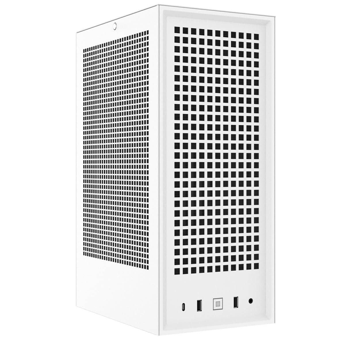 HYTE Revolt 3 Premium ITX Small Form Factor Gaming PC Case - Compact Metal Chassis for High-Performance Builds, Sleek White Design - Perfect for Esports, Streaming & Home Office Setups