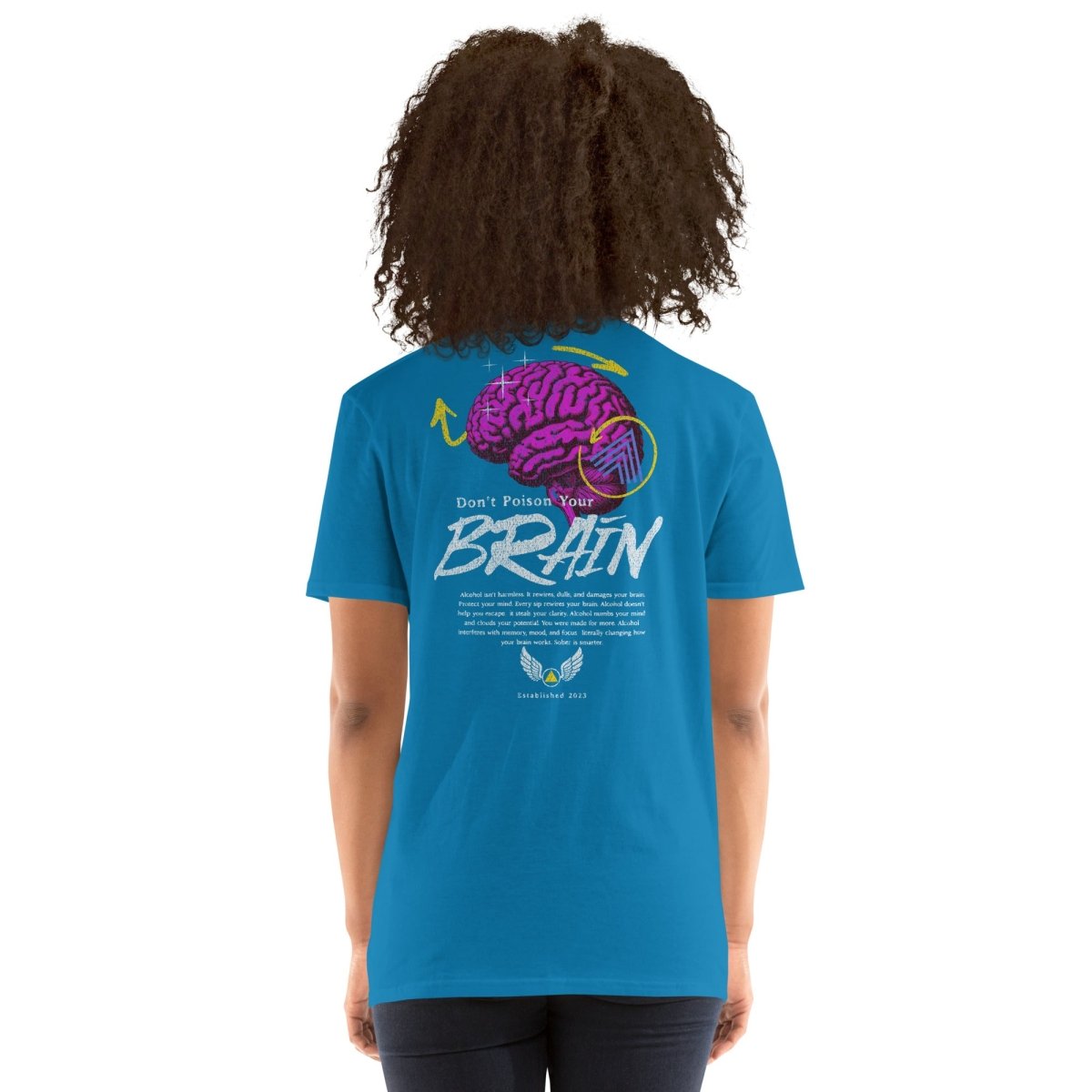 Wings of Recovery Brain Clarity Essential T-Shirt for Men & Women | Comfortable Unisex Tee for Meditation, Yoga, and Mindfulness Practice