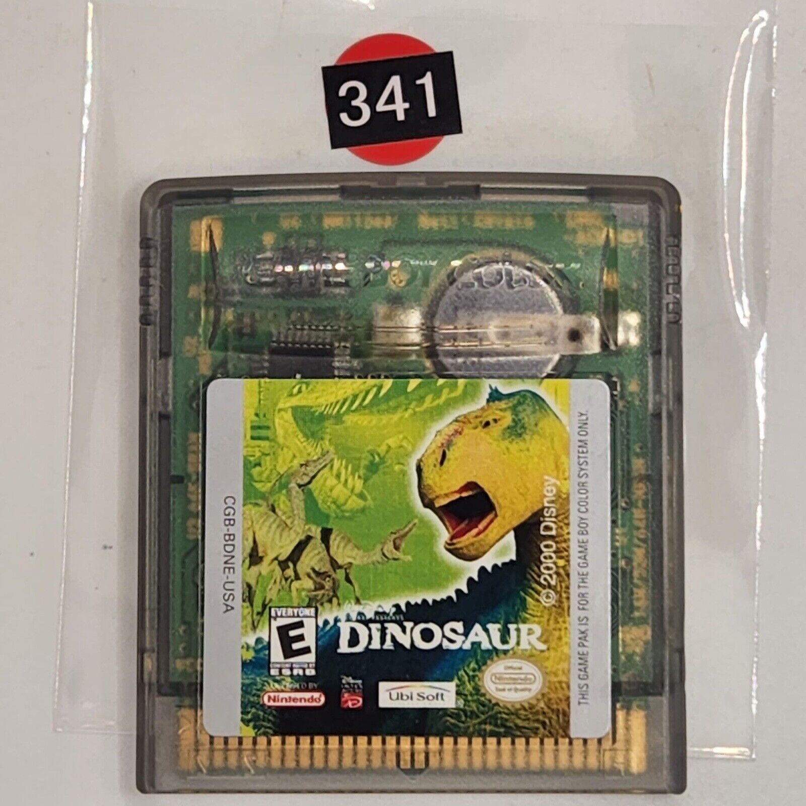 Dinosaur Nintendo Gameboy Color Handheld Console - Retro Gaming Device for Kids & Adults, Perfect for Travel & Home Entertainment