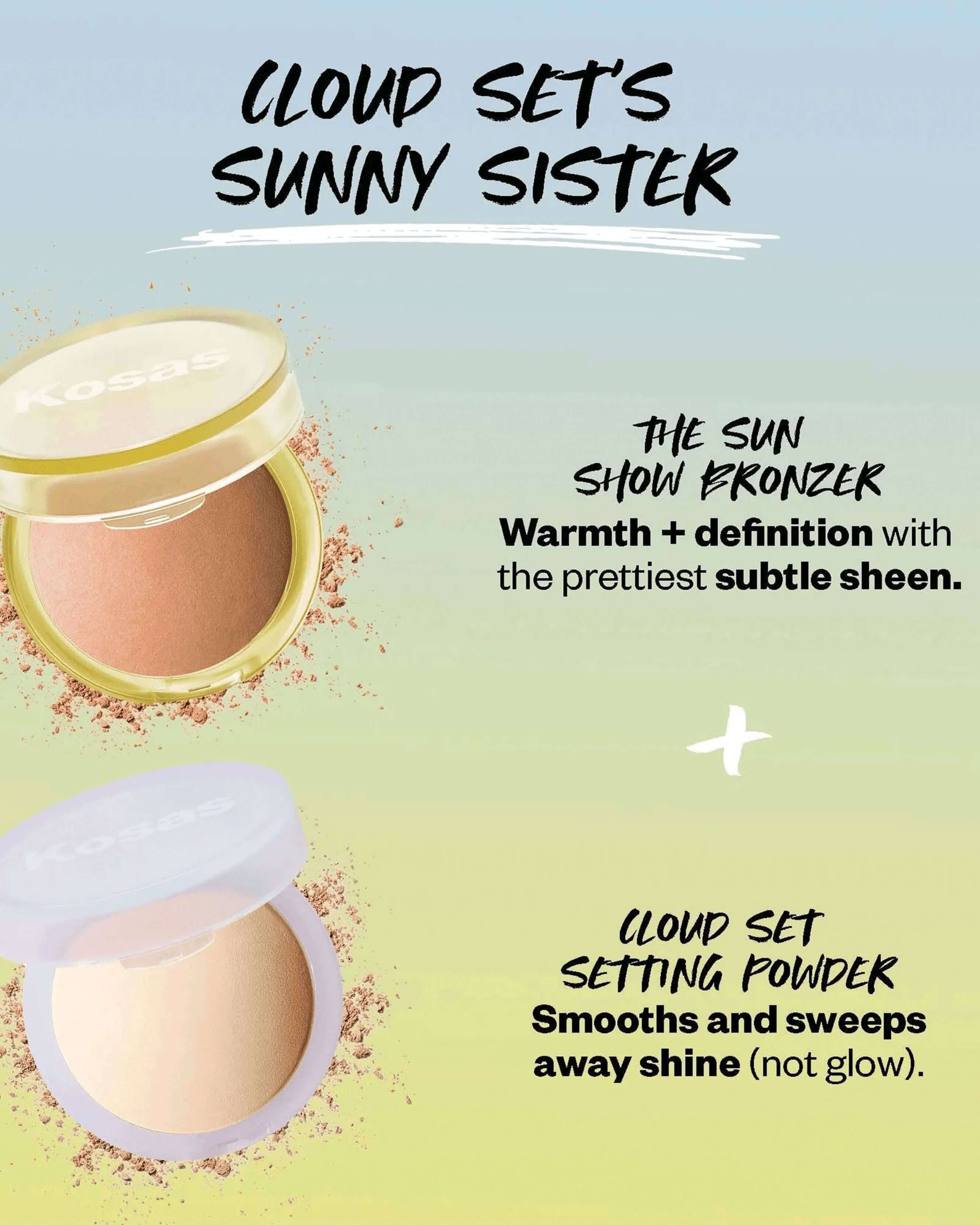The Sun Show Glowy Warmth Bronzer - Natural Sun-Kissed Makeup for a Radiant Summer Look | Perfect for Beach Days & Outdoor Events