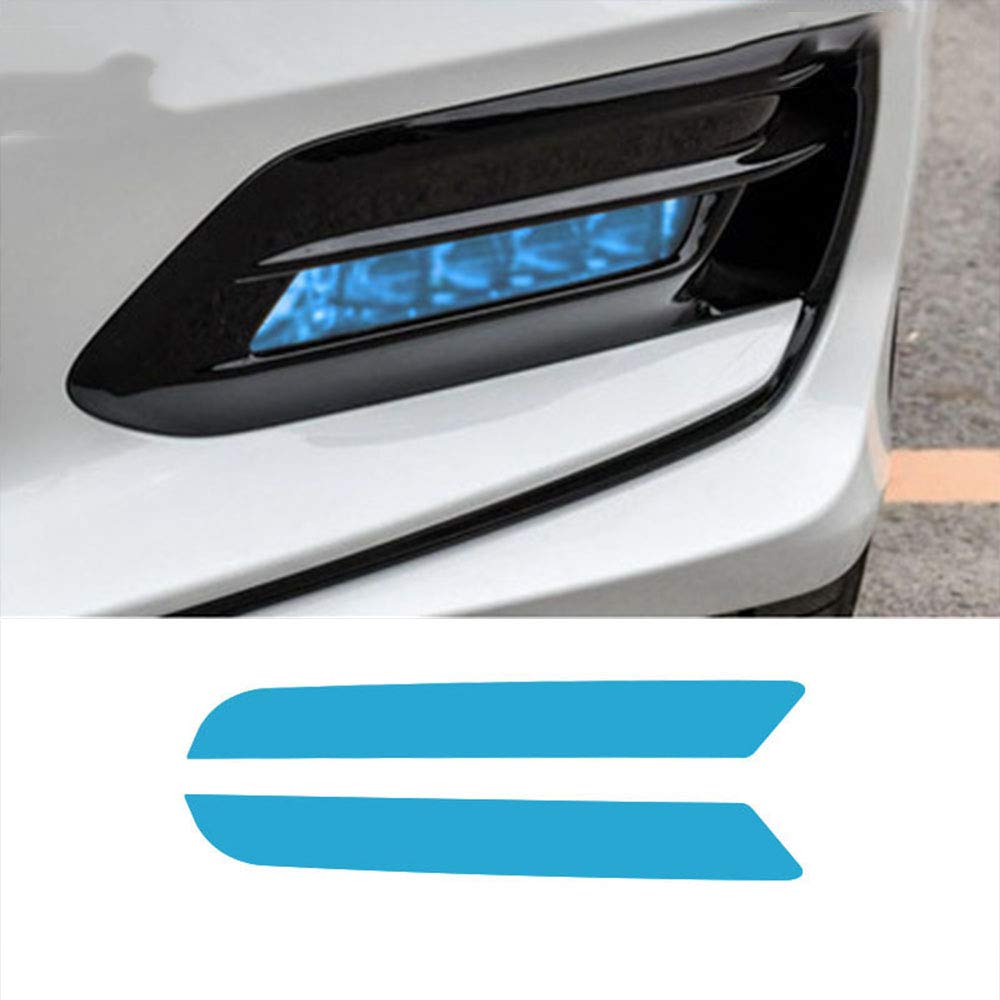 Blue Fog Lamp Light Transmission Film - Color Changing Car Exterior Decoration Accessories for Honda Accord 10th Gen (2018-2020) | Customizable Headlight Tint for Enhanced Style & Nighttime Visibility
