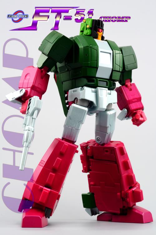Fans Toys FT-51 Chomp Action Figure - Transformers Inspired Collectible Toy for Adults & Kids - Perfect for Display, Gifts, and Role-Playing Scenes