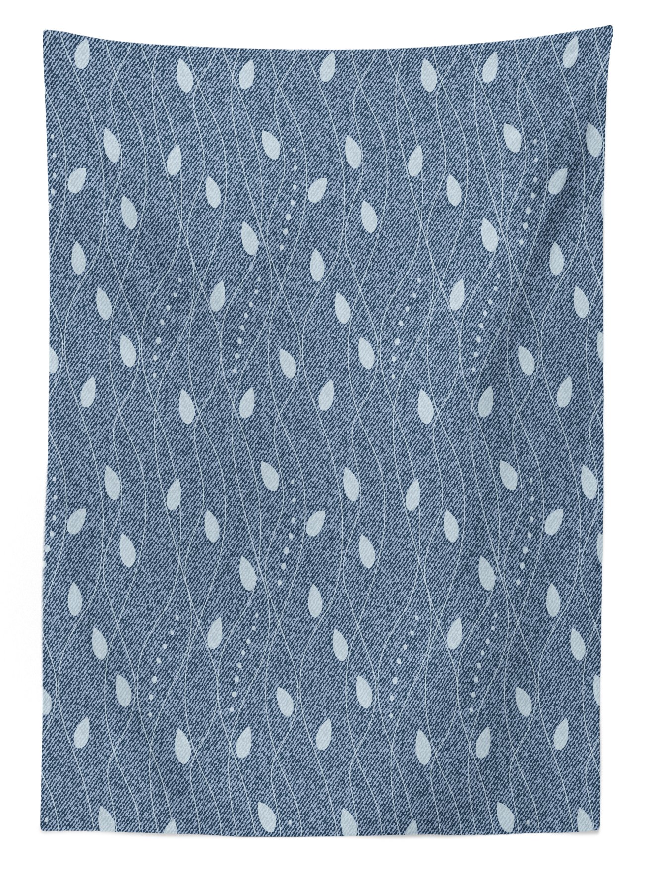 Ambesonne Leaves Outdoor Tablecloth - Washable Picnic Table Cover 58