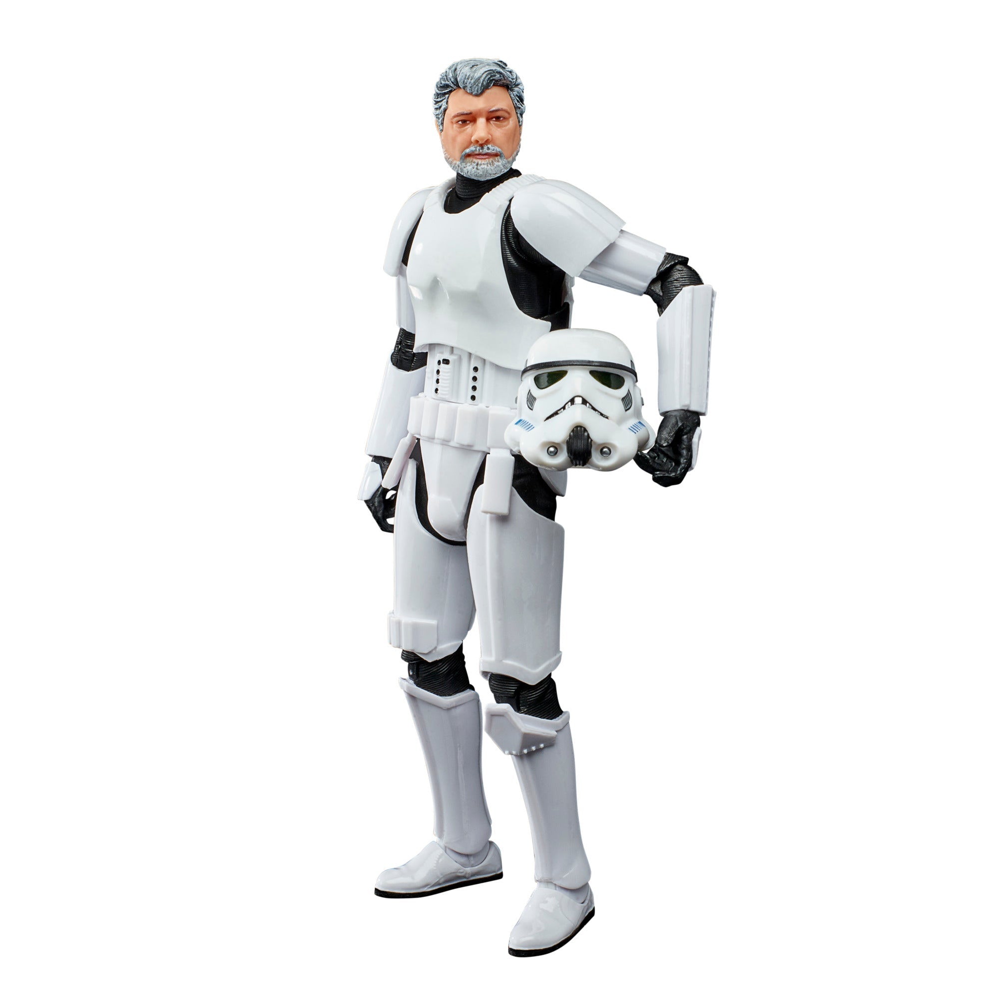 Star Wars The Black Series George Lucas Stormtrooper Disguise 6-Inch Action Figure - 50th Anniversary Collectible Toy for Display & Gift Giving | Perfect for Star Wars Fans, Collectors & Movie Enthusiasts