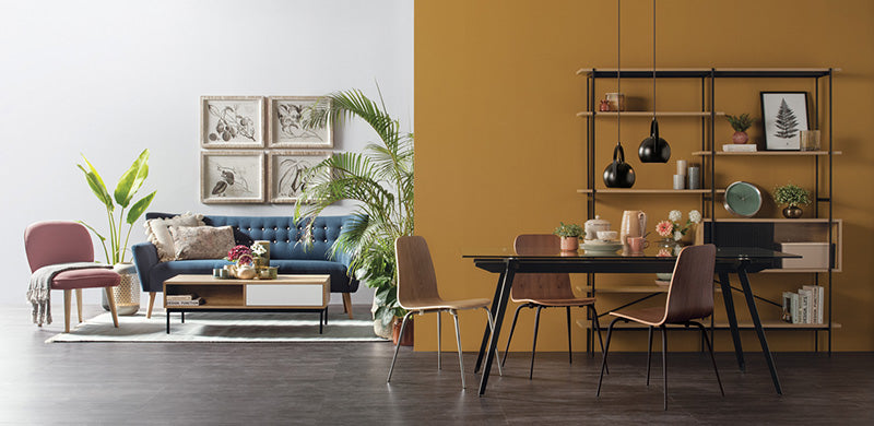 KREMAN 1.7M Oak Wood Display Unit - Perfect for Retail Stores, Boutiques & Home Decor Showcase