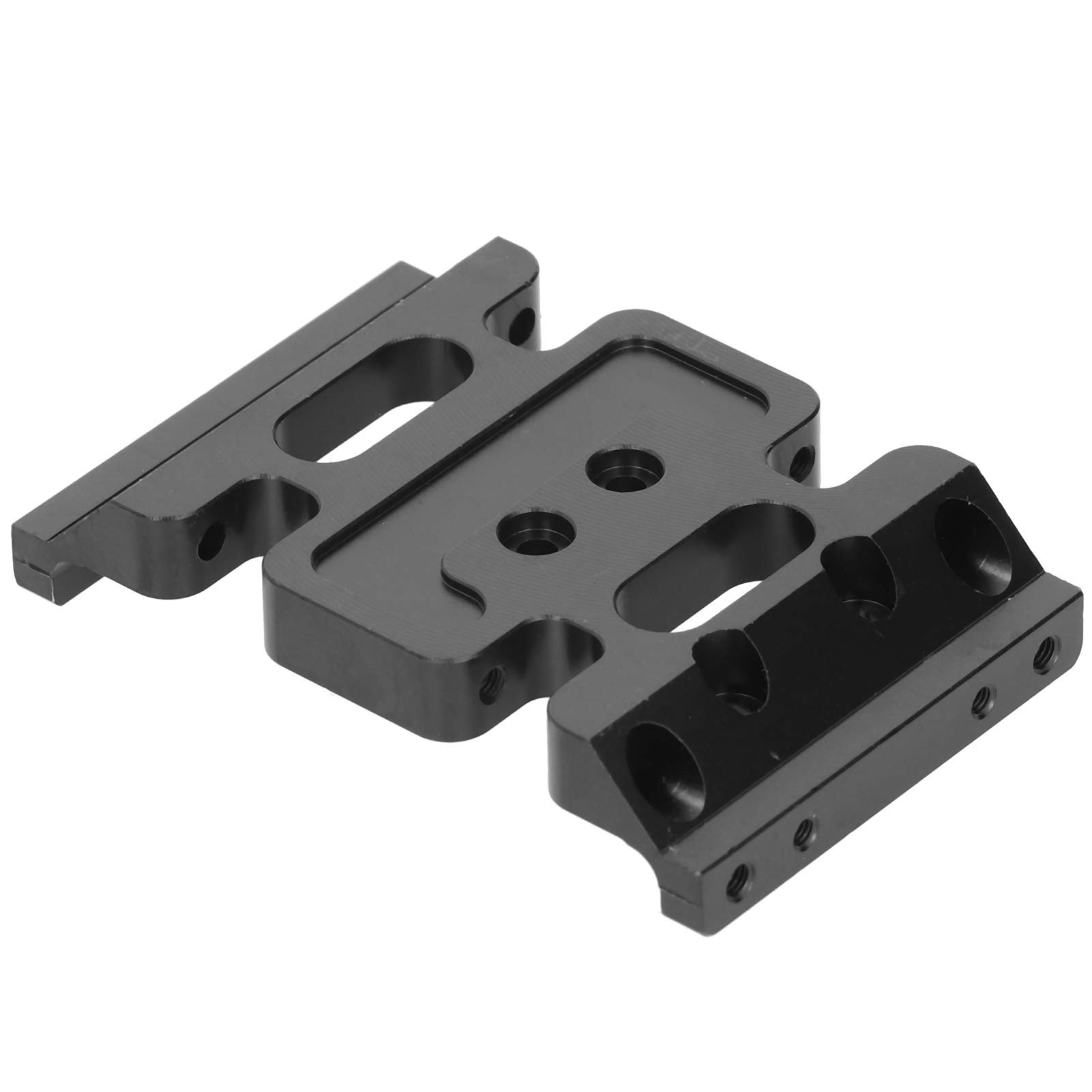 DUSC 1/10 RC Car Chassis Frame - Lightweight, Durable, Easy Assembly Black Chassis for RC Car Models - Perfect for Racing and Off-Road Adventures