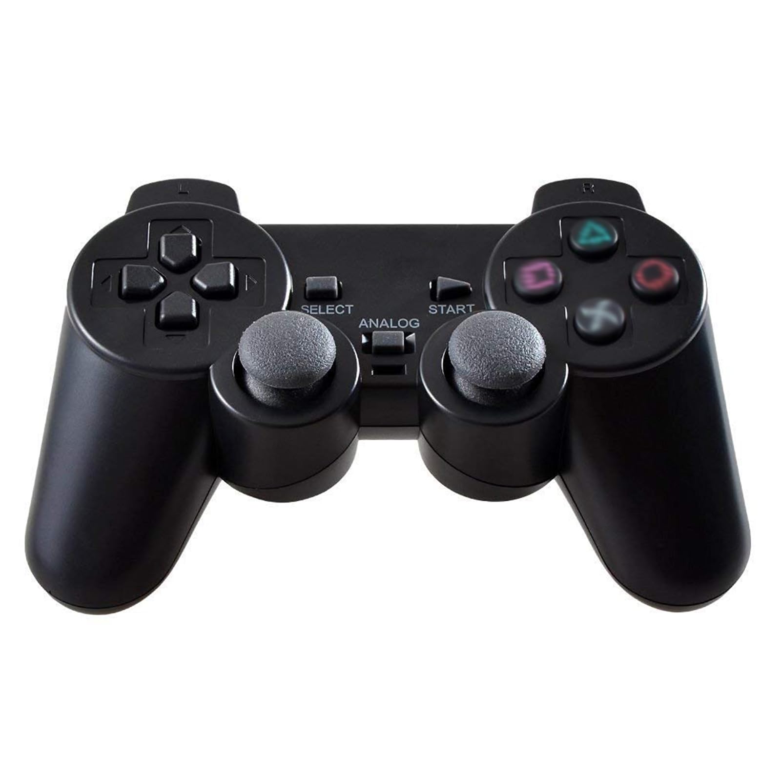 2.4G Wireless Game Controller - 3-in-1 Joystick with Vibration, Compatible with PS2 Console | Perfect for Gaming, Retro Gaming & Multiplayer Sessions