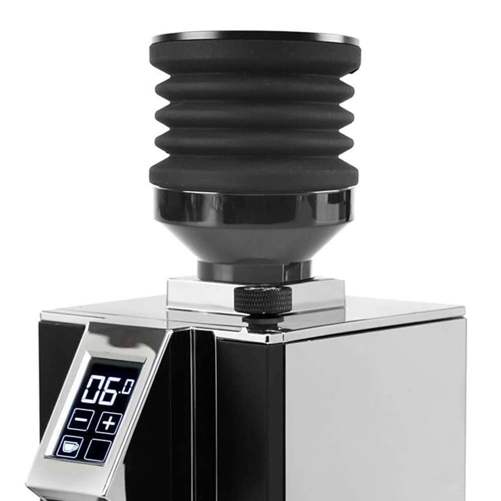 Eureka Mignon Single Dose Coffee Grinder Hopper - 2-in-1 Silicone Bellow for Fresh Grounds at Home