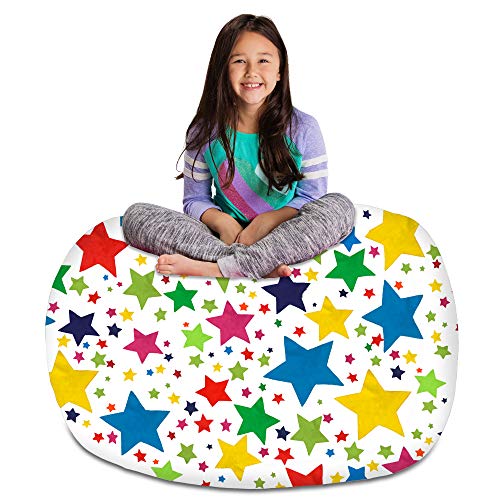Canvas Stars Bright Multi-colored