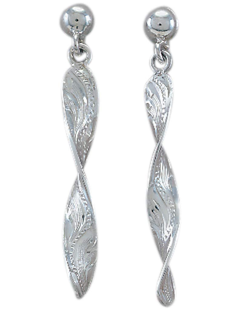 Vogt Silversmiths Western Earrings for Women - Clara Line Dance Style 011-236 | Perfect for Country Dancing, Rodeo Events & Western Fashion