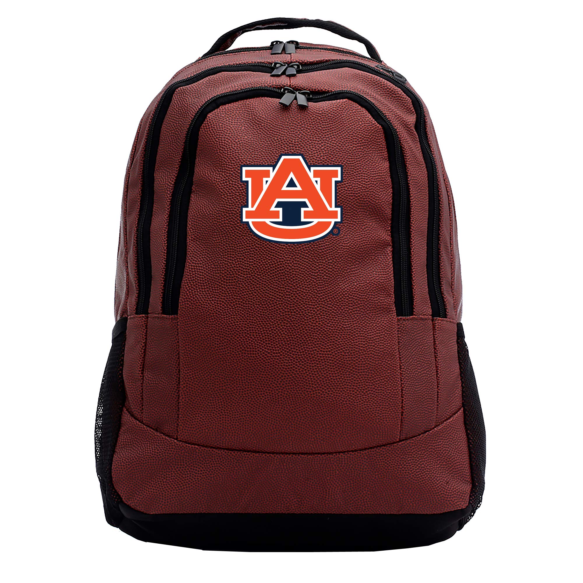 **Auburn Tigers Football Genuine Leather Backpack - Durable College Sports Bag for Fans & Students - Perfect for Game Day, School & Travel**