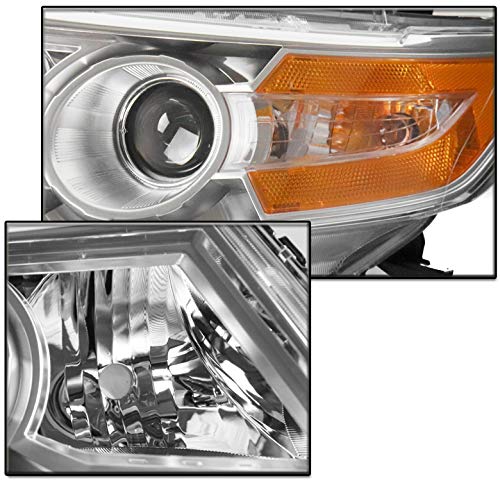 2011-2017 Honda Odyssey Chrome Projector Headlights with 6