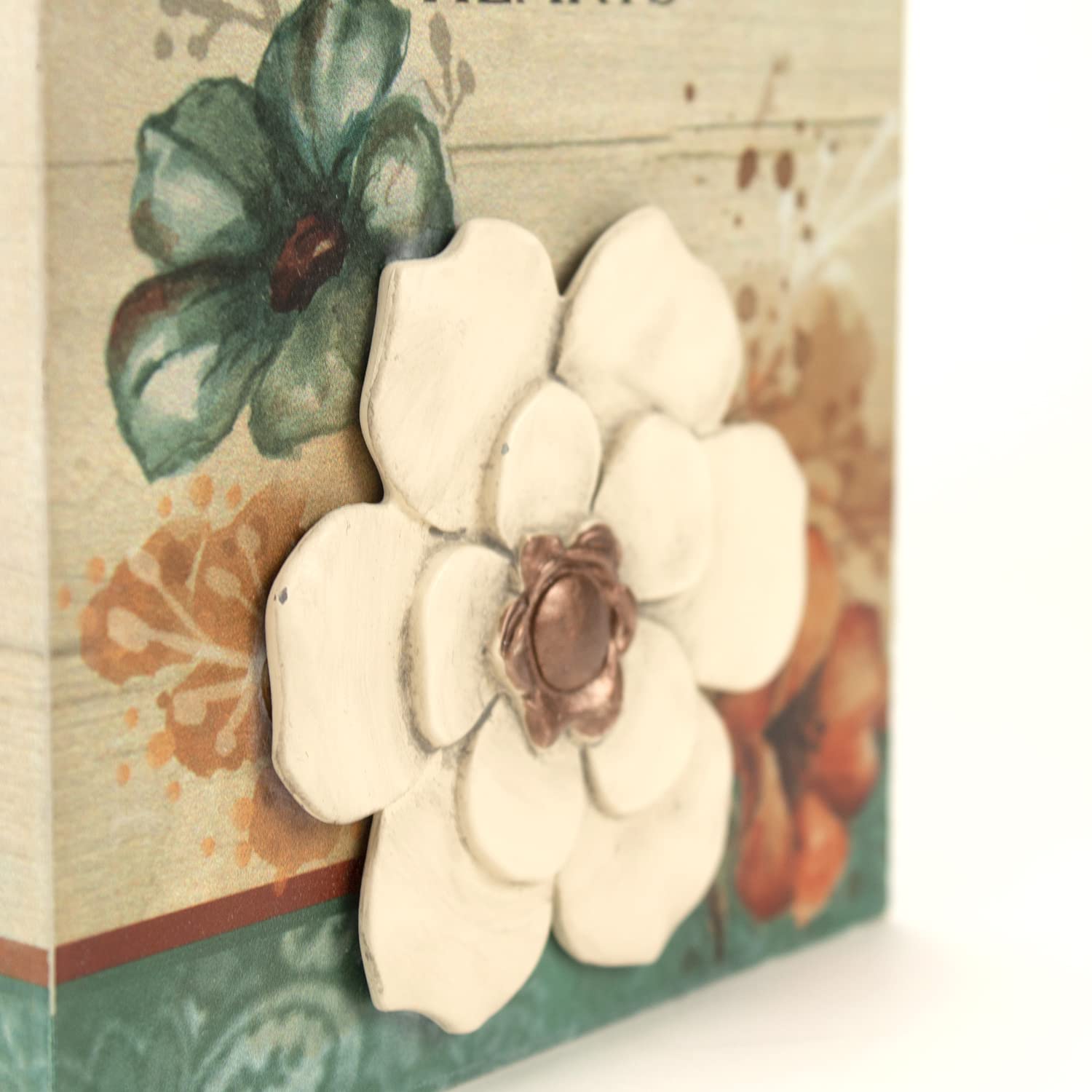 Cathedral Art Abbey & CA Gift Gather Together Utensil Holder with Floral Design, 5