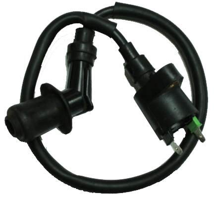 Trailmaster Cheetah 150 & 150X GoKart High Performance Ignition Coil with Spark Plug Cap - Compatible with ATV, Dirt Bikes & Off-Road Vehicles for Enhanced Engine Power & Acceleration