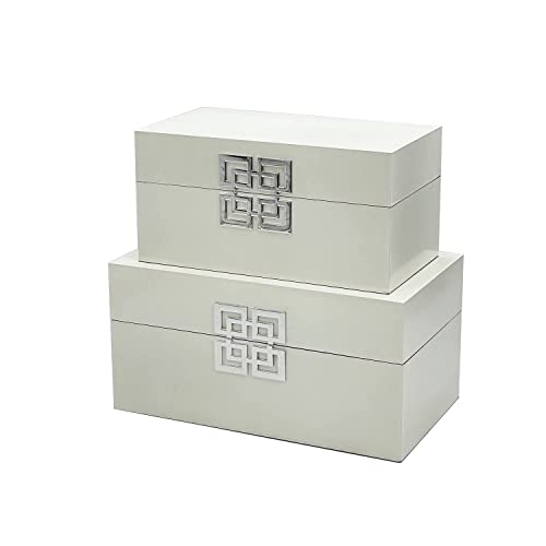 White w/ Silver