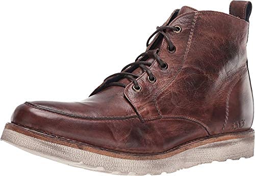 Bed|Stu Lincoln Men's Leather Boots - Premium Genuine Leather Ankle Boots for Men, Durable & Stylish - Perfect for Casual Wear, Outdoor Adventures & Work