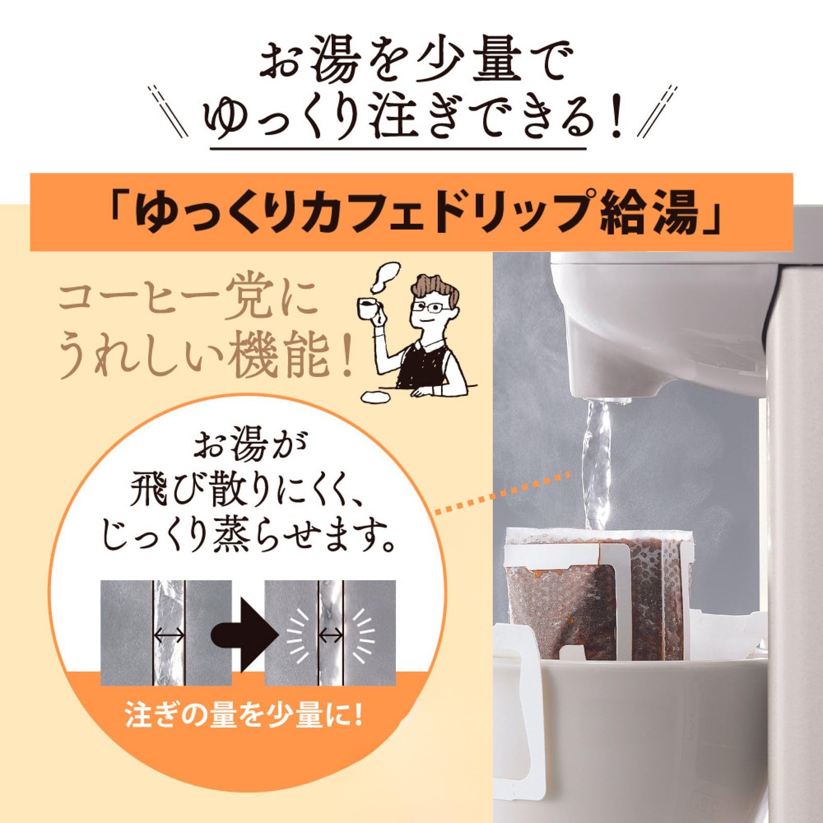 Zojirushi CD-WY40-HA 4.0L Stainless Steel Electric Water Boiler & Warmer - Perfect for Home, Office, Tea & Coffee Brewing